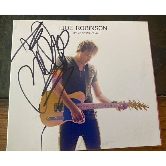 Other - Joe Robinson *Let Me Introduce You * SIGNED Compact Disc * Digipak CD